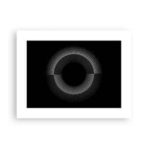 Plagát - Čierne slnko - 40x30 cm