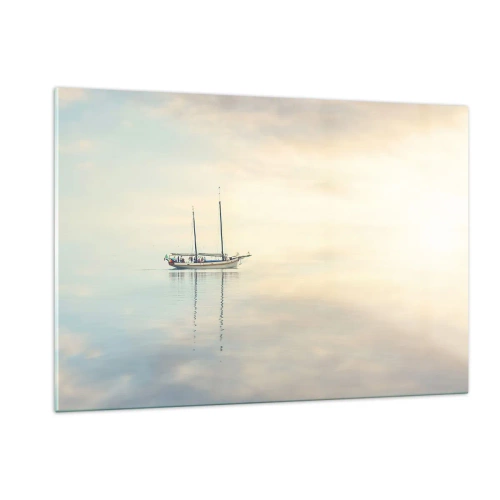Obraz na skle - V mori ticha - 120x80 cm