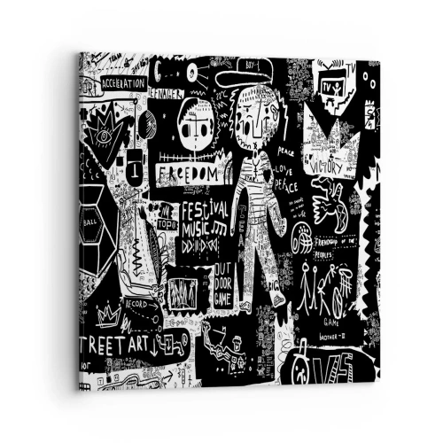 Obraz na plátne - Práva a radosti duševnej mladosti - 70x70 cm
