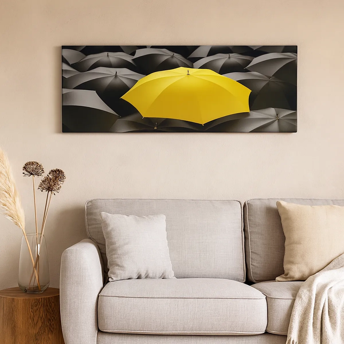 Obraz na plátne - Zbohom smútku - 30x30 cm