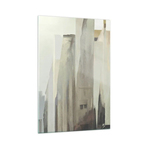 Obraz na skle - Sen o meste - 70x100 cm