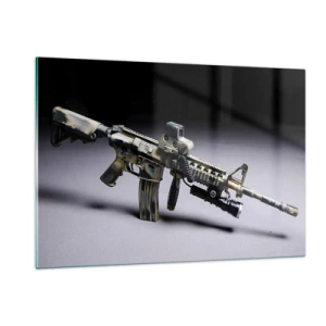 Obraz na skle - Vždy nebezpečný - 120x80 cm