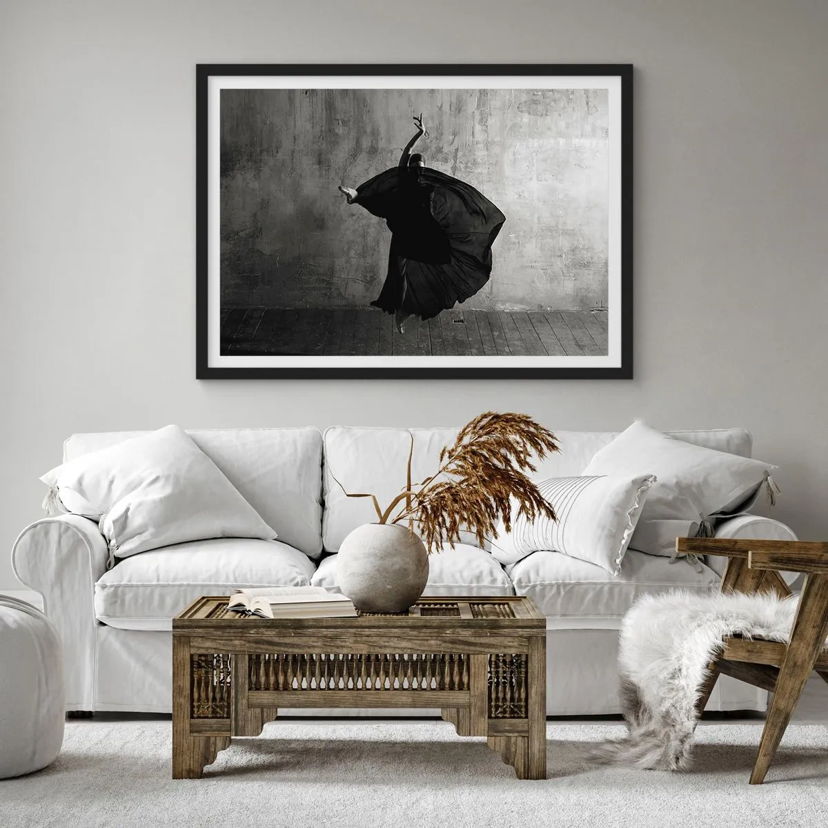 Plagát v čiernom ráme - Plné vášne - 100x70 cm