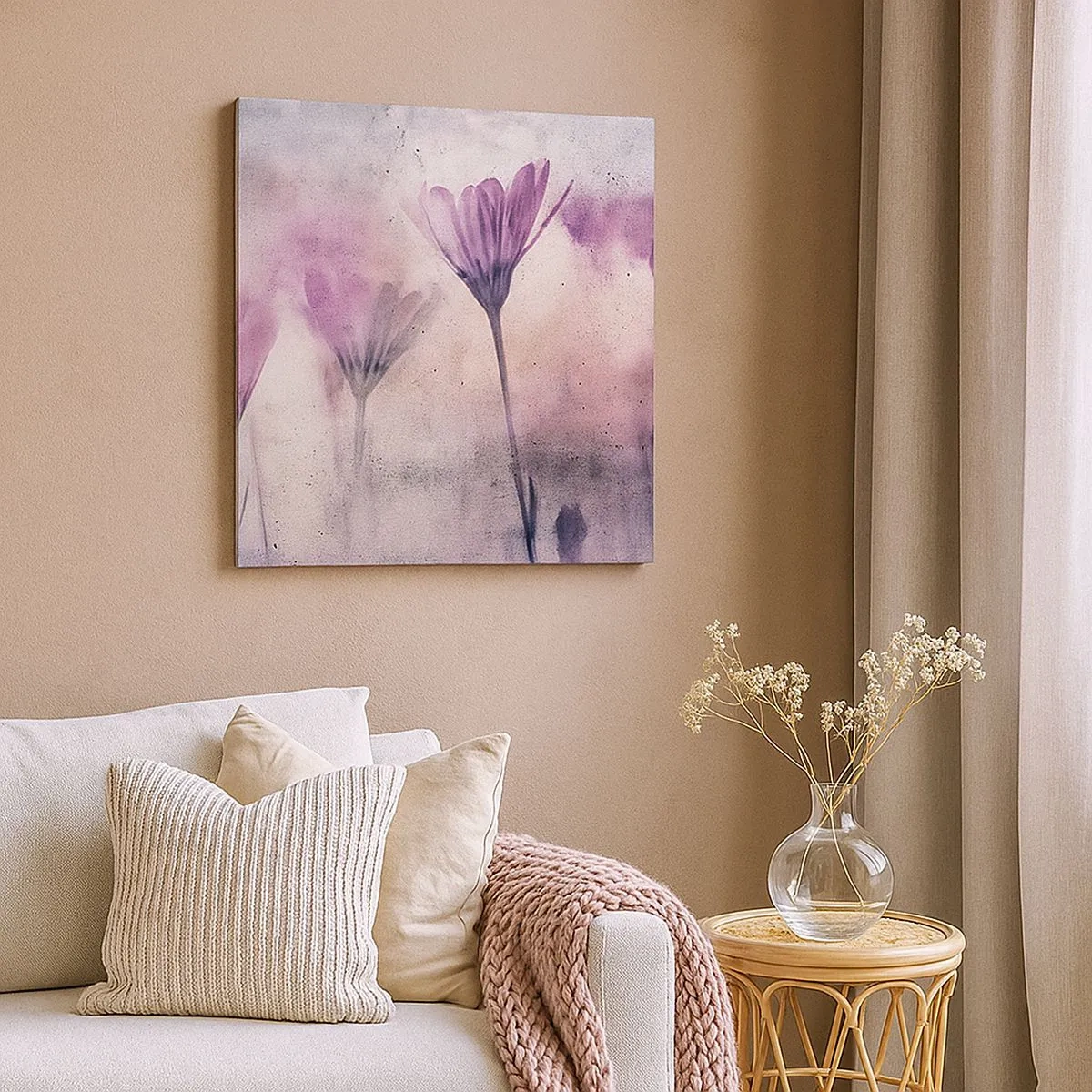 Obraz na plátne - Sen kvetov - 30x30 cm