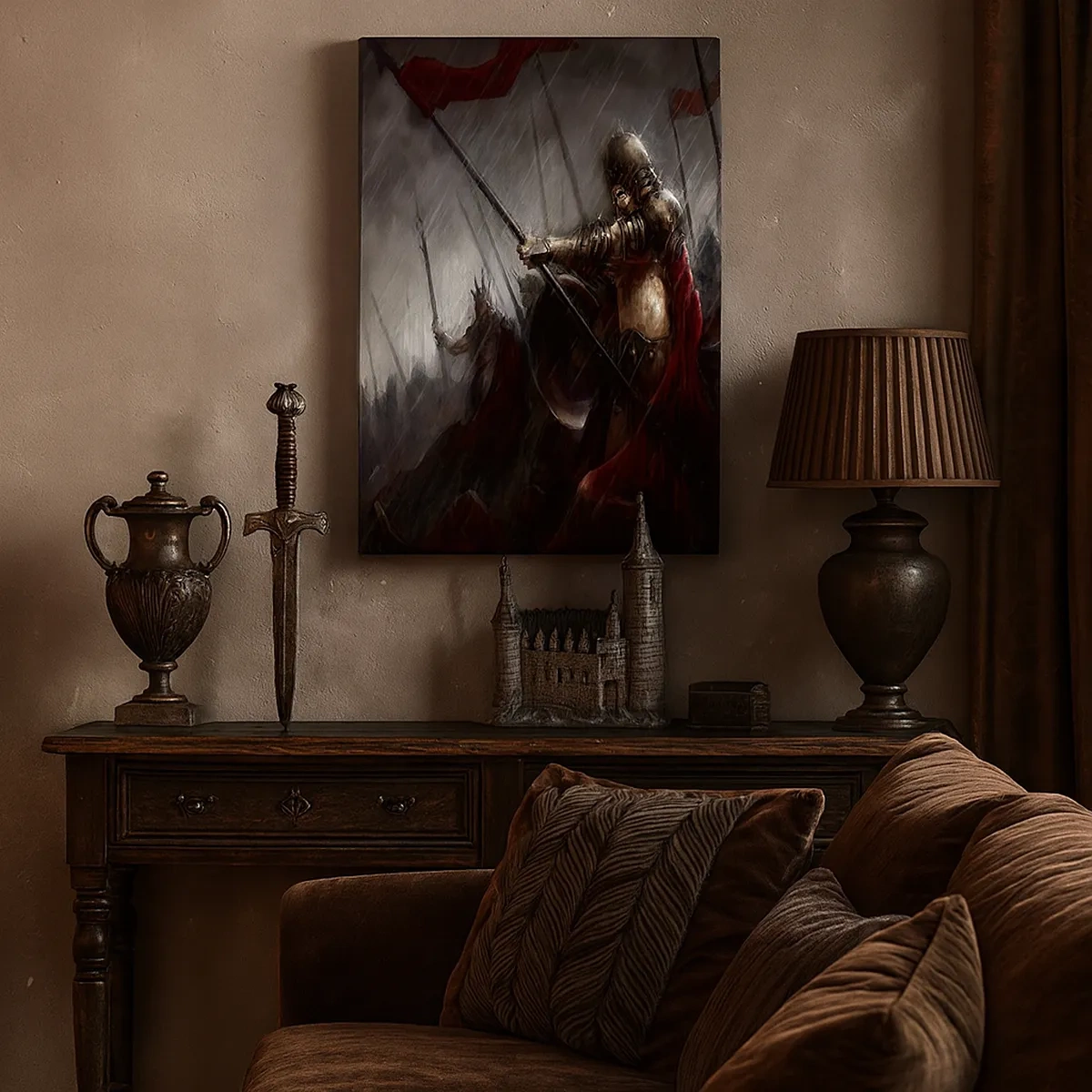 Obraz na plátne - Pútnik, zvestuj Lakedaimonským… - 50x70 cm