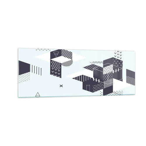 Obraz na skle - V duši matematika - 140x50 cm