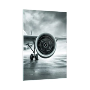 Obraz na skle - Toto je sila! - 70x100 cm