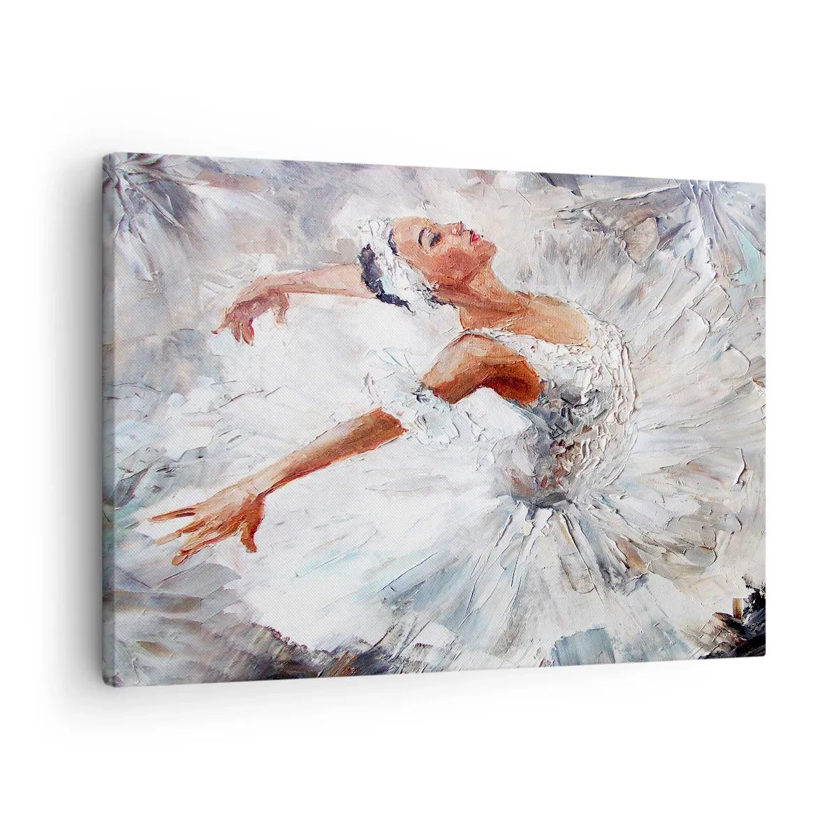 Obraz na plátne - Jemná a ľahká ako tyl - 70x50 cm