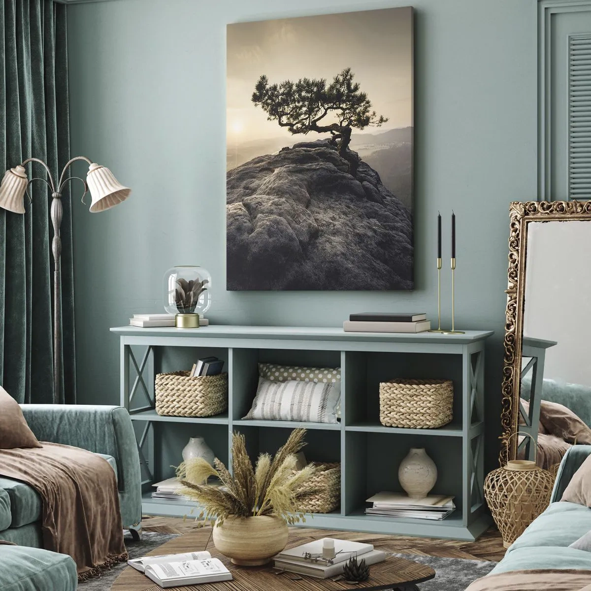 Obraz na plátne - Život vždy víťazí - 50x70 cm