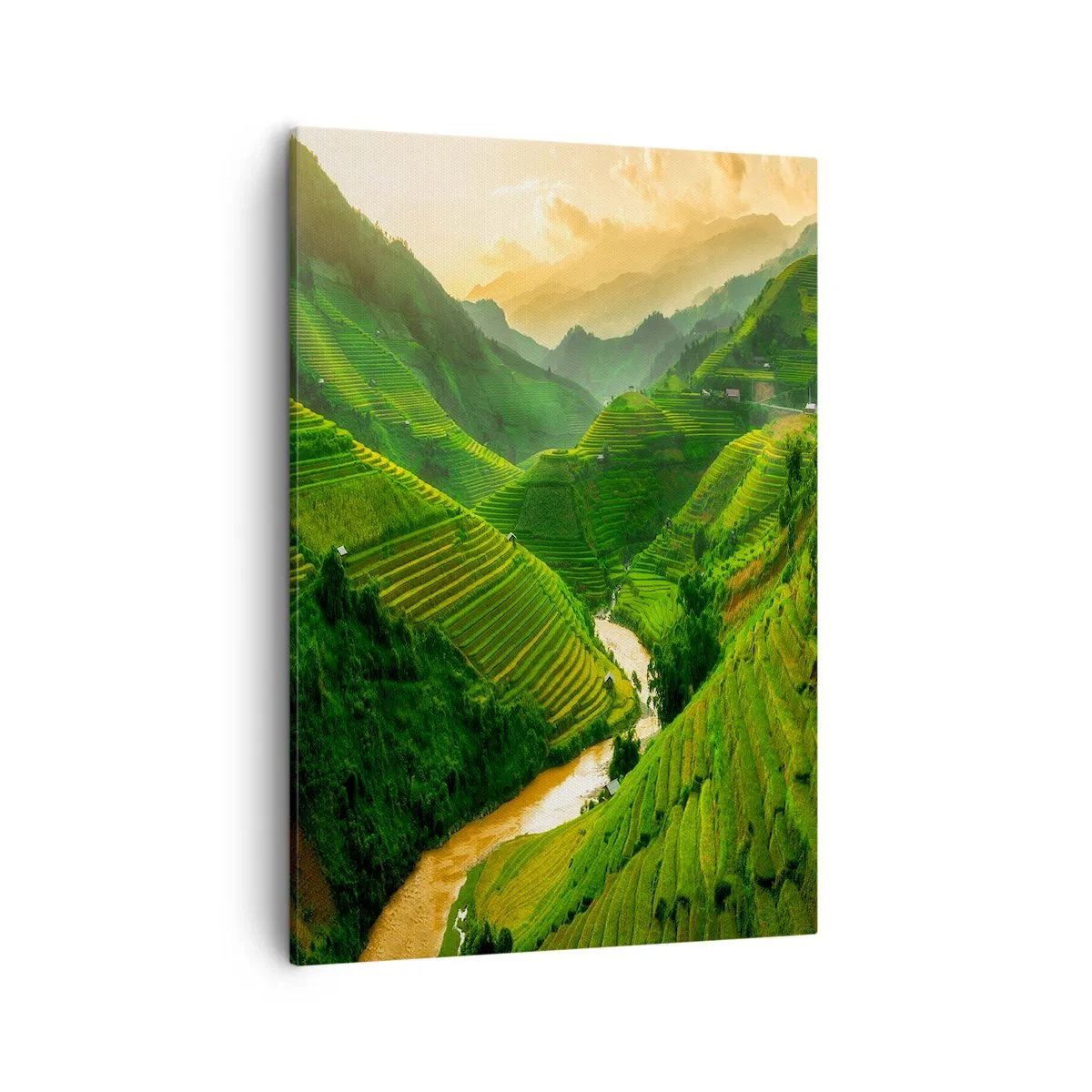 Obraz na plátne - Vietnamské údolie - 50x70 cm