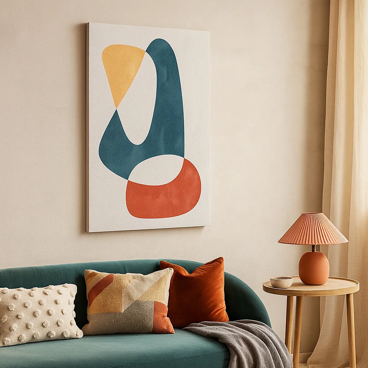 Obraz na plátne - Vplyvy a metamorfózy - 50x70 cm