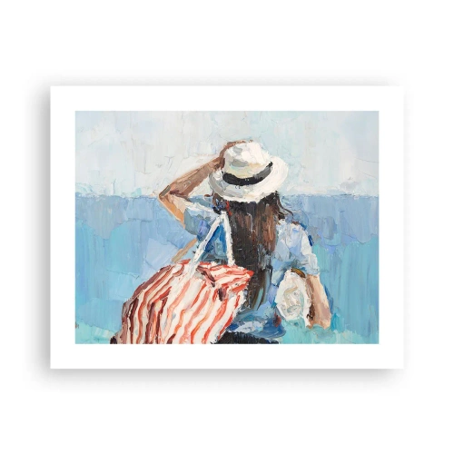 Plagát - Vitaj na dovolenke - 50x40 cm