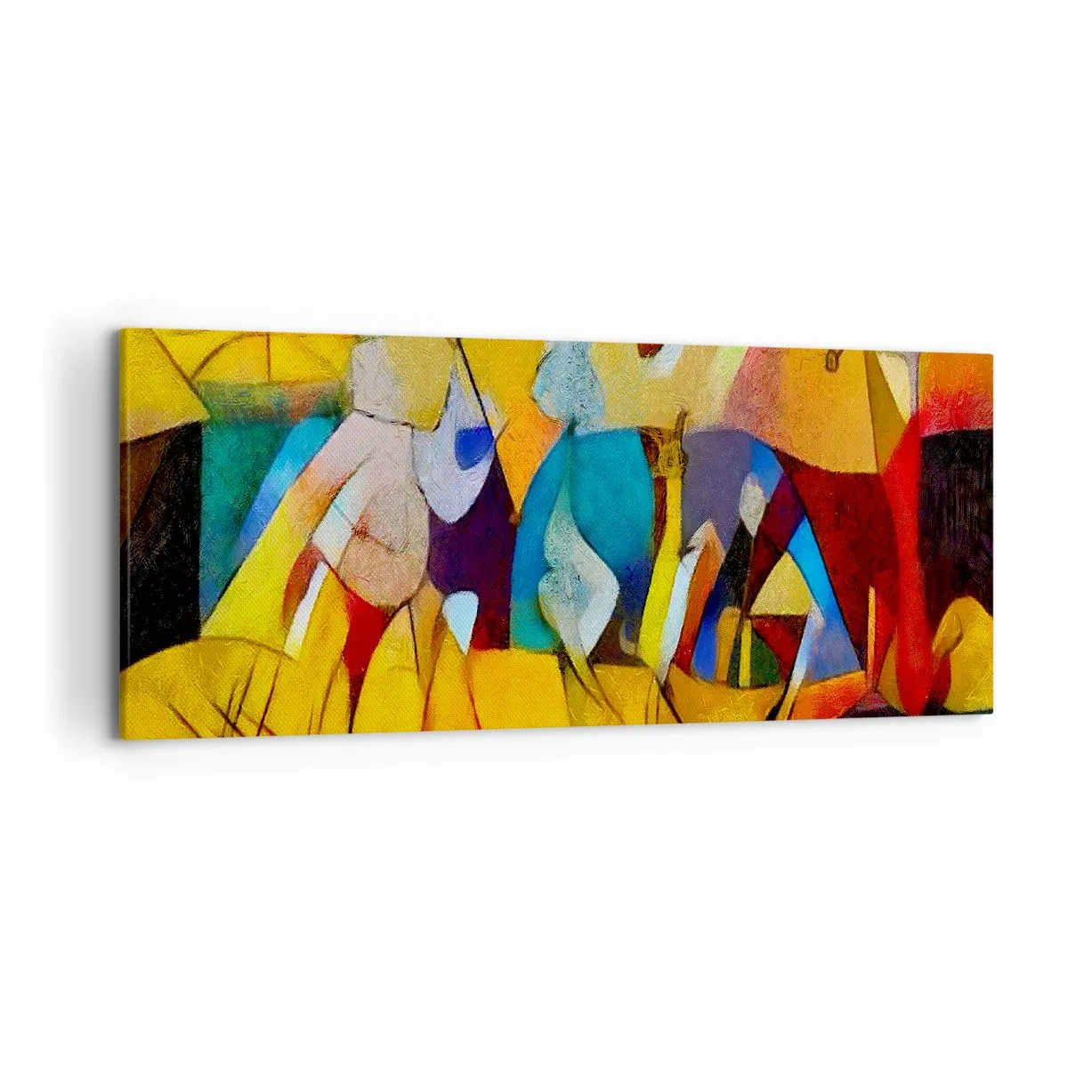 Obraz na plátne - Slnko - život - radosť - 120x50 cm
