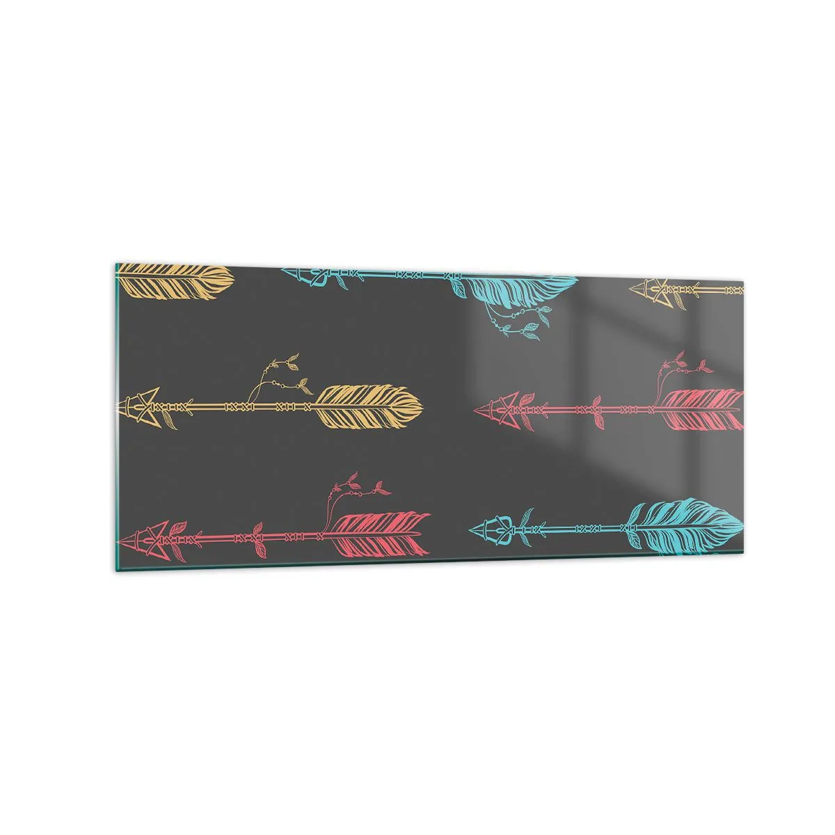 Obraz na skle - Do jednej rady - 120x50 cm