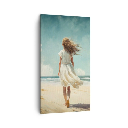 Obraz na plátne - Smerom ku slnku a vetru - 45x80 cm