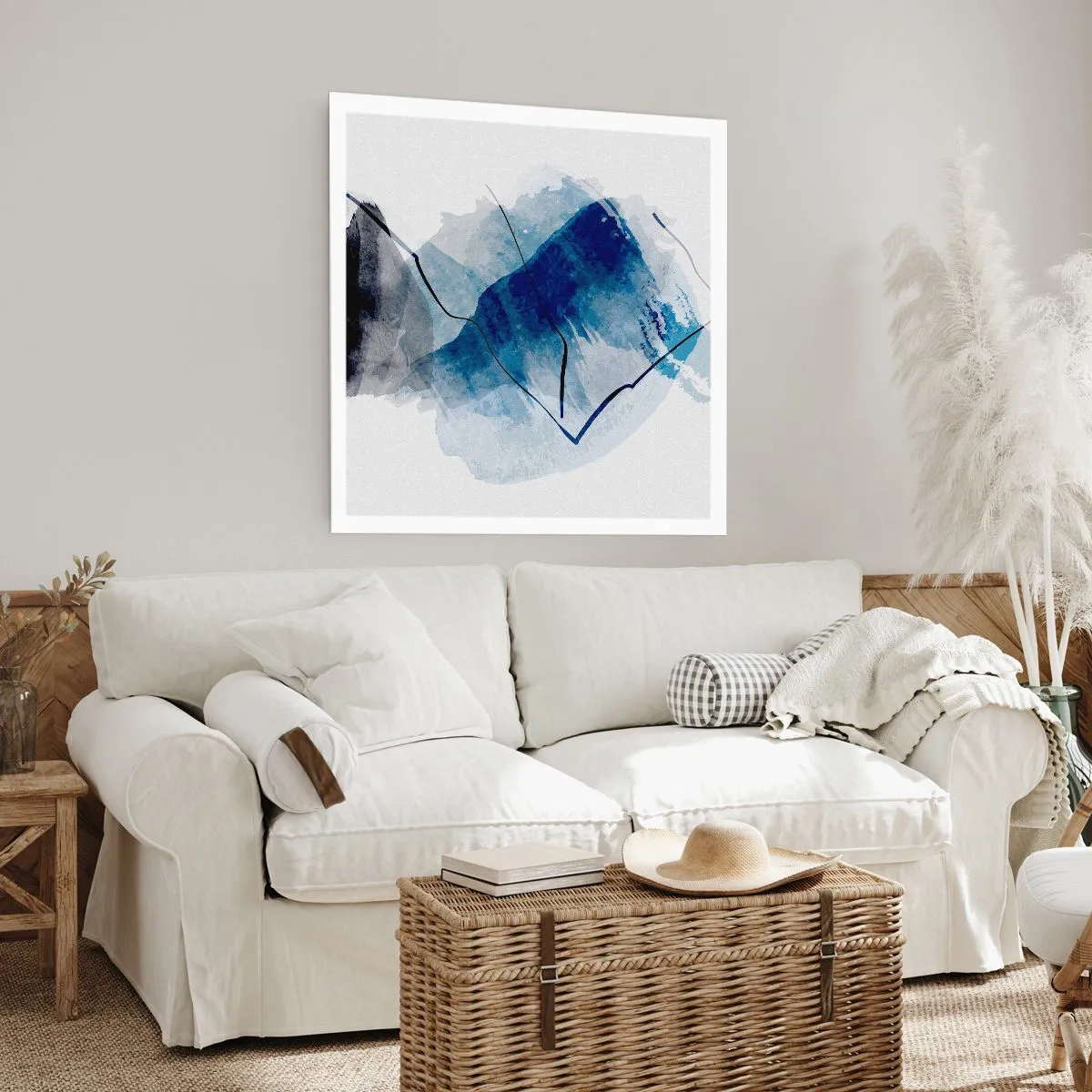 Plagát - Ľadová hora - 60x60 cm