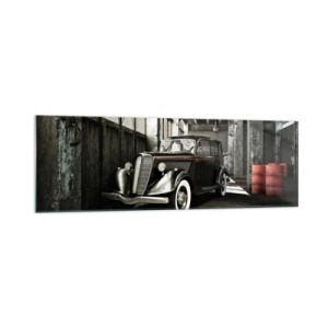 Obraz na skle - Nepominuteľná elegancia 30. rokov - 160x50 cm