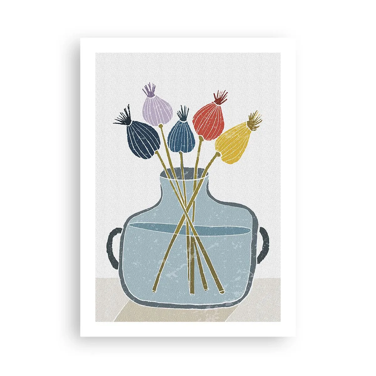 Plagát - Makové kvety - 50x70 cm