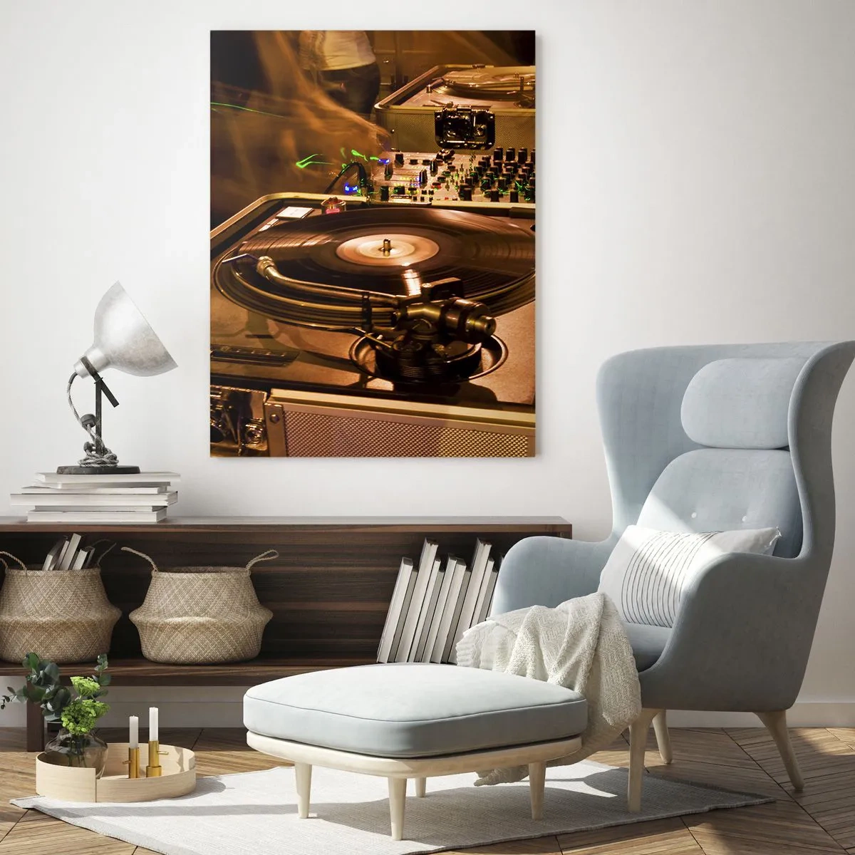 Obraz na skle - Cítiš tú silu? - 70x100 cm