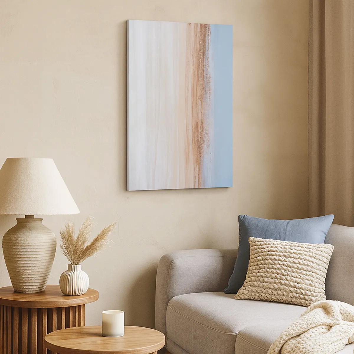 Obraz na plátne - Dvojznačná krajina - 50x70 cm