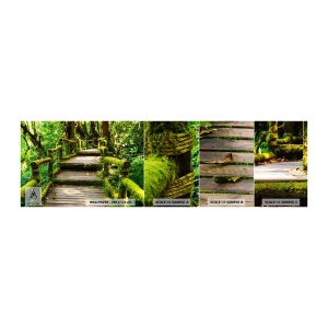 Vzorka Fototapeta Standard Eco - Chodbou zelene - Príroda, Krajina, les - 100x30 cm