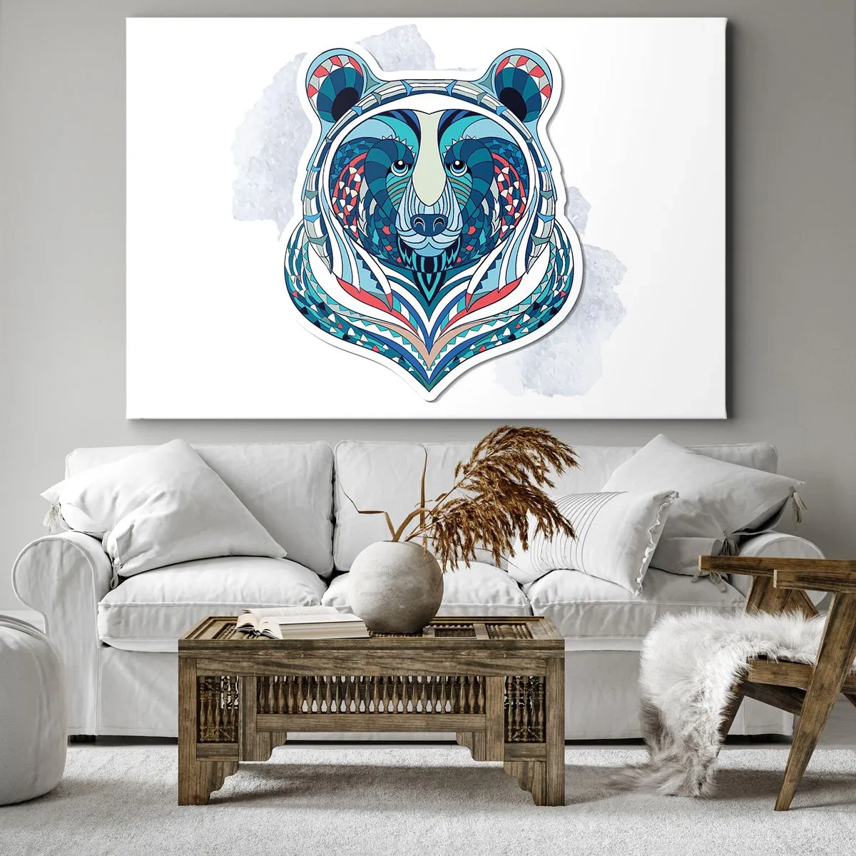 Obraz na plátne - Eviva Grenlandia! - 120x80 cm