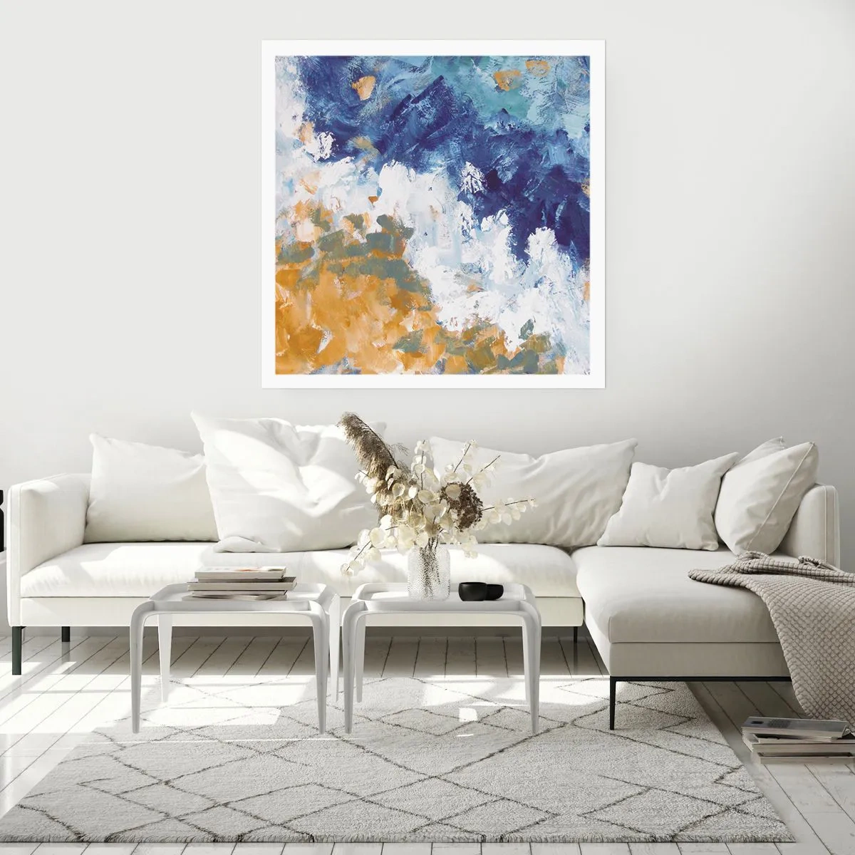 Plagát - Tanec živlov - 40x40 cm