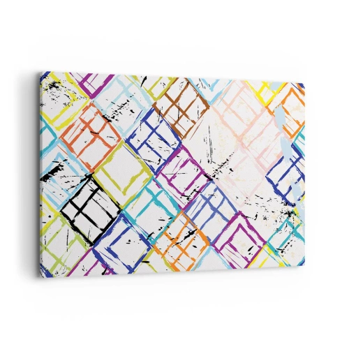 Obraz na plátne - Bunky na prenájom - 100x70 cm