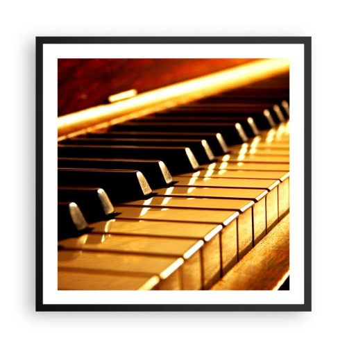 Plagát v čiernom ráme - Neobmedzené možnosti - 60x60 cm
