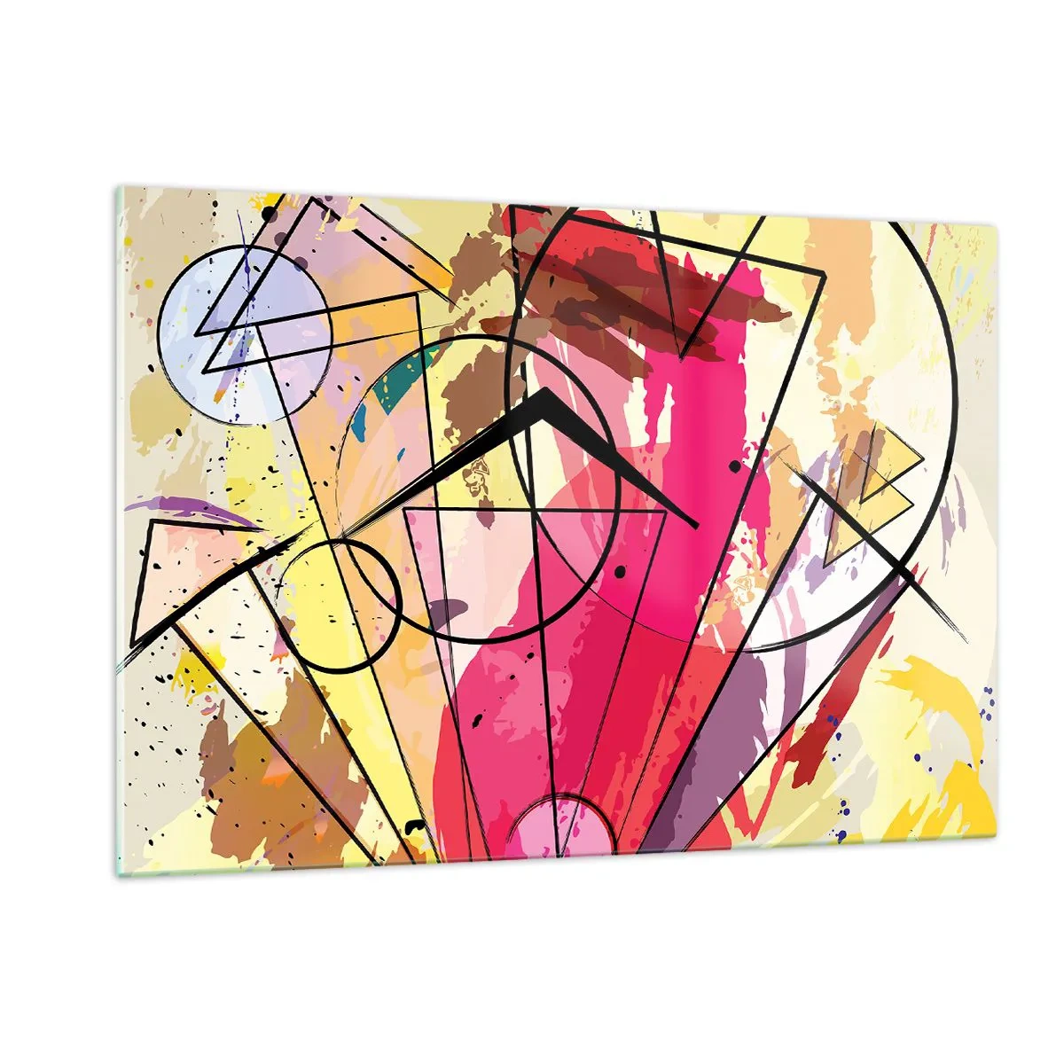 Obraz na skle - Výbuch - 120x80 cm