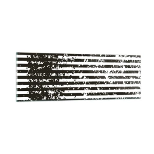 Obraz na skle - Rytmus a šum - 90x30 cm