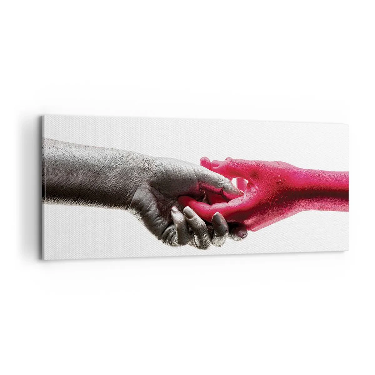 Obraz na plátne - Spolu aj keď sme odlišní - 100x40 cm