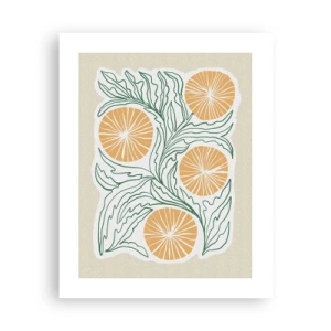 Plagát - Etnicky s abstraktným nádychom - 40x50 cm