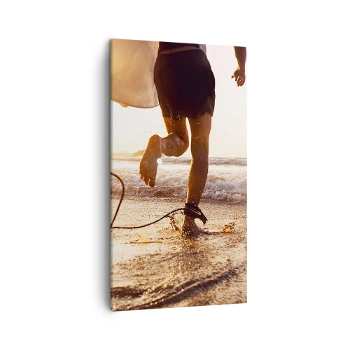 Obraz na plátne - V ústrety vlne - 45x80 cm