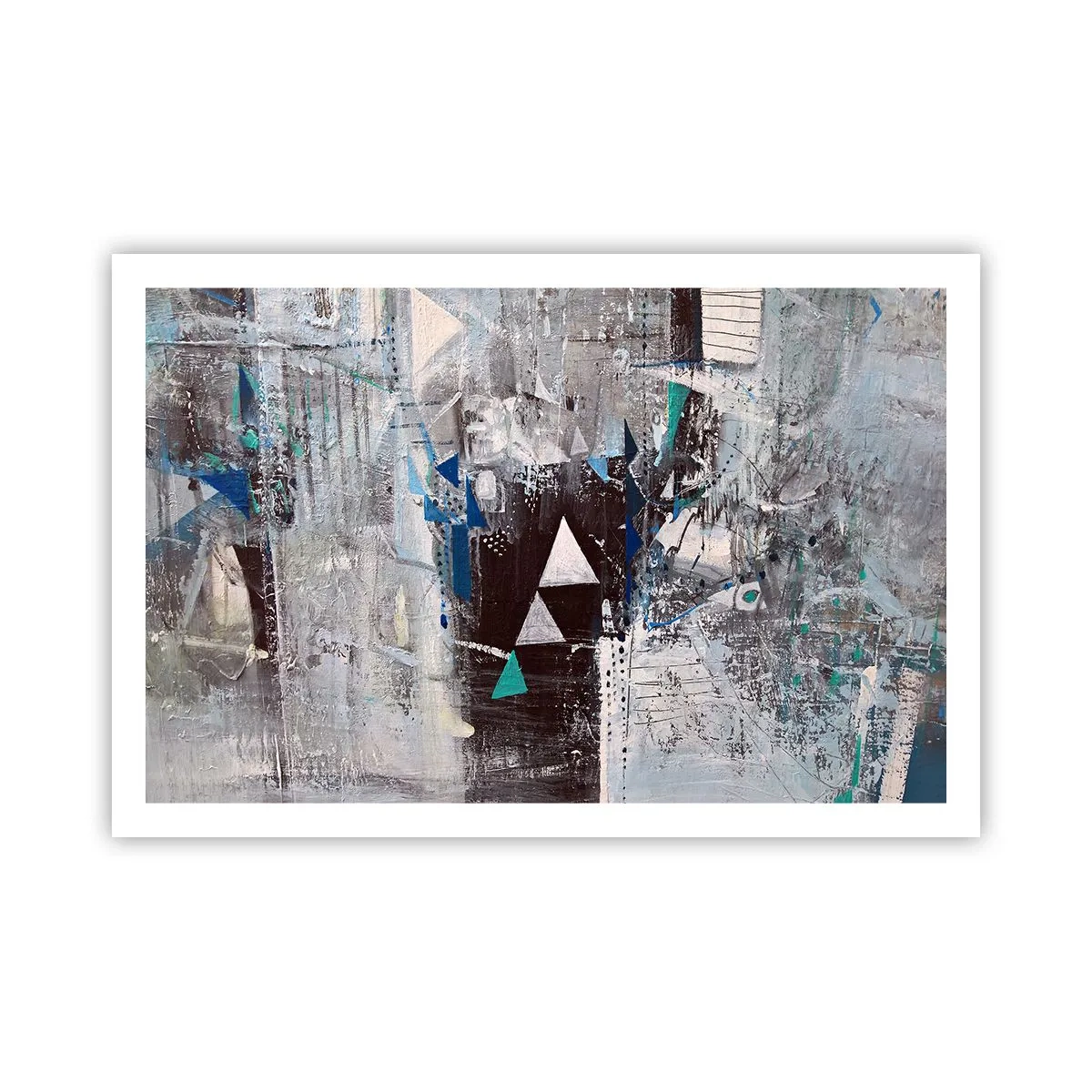 Plagát - Prednostné poradie trojuholníkov - 91x61 cm