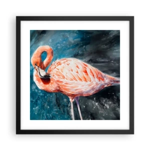 Plagát v čiernom ráme - Dekoratívne od prírody - 40x40 cm