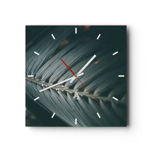 Nástenné hodiny - Presnosť prírody - 30x30 cm