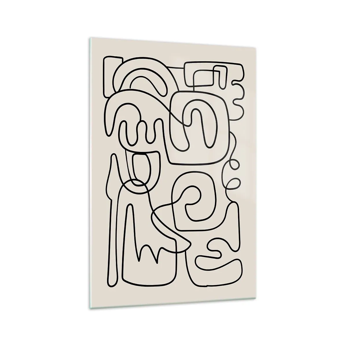 Obraz na skle - Podľa stopy - 70x100 cm