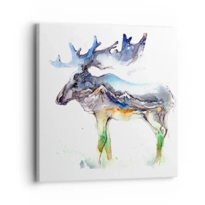 Obraz na plátne - Hrdina zimného príbehu - 30x30 cm