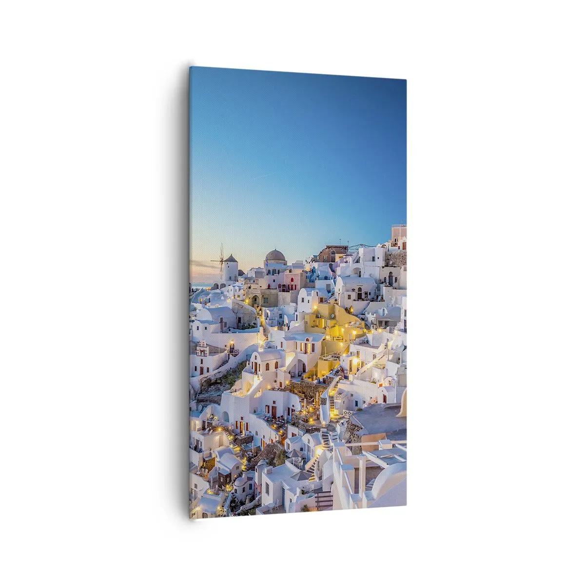 Obraz na plátne - Esencia Grécka - 65x120 cm