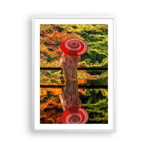 Plagát v bielom ráme - V chráme prírody - 50x70 cm