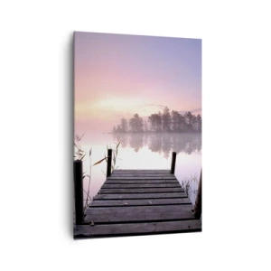 Obraz na plátne - Z ľaliovej hmly… - 70x100 cm
