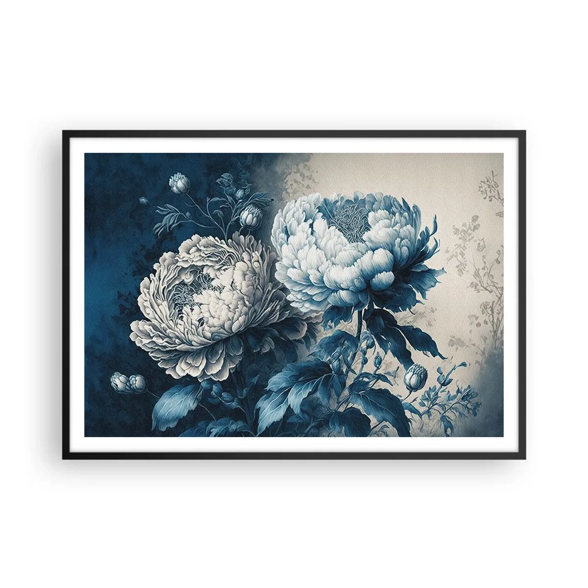 Plagát v čiernom ráme - Zhodný pár - 100x70 cm