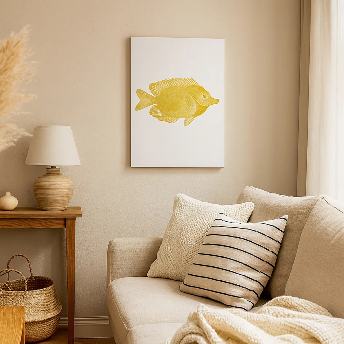 Obraz na plátne - Proste ryba - 50x70 cm