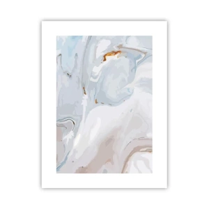 Plagát - Povznesená biela - 30x40 cm