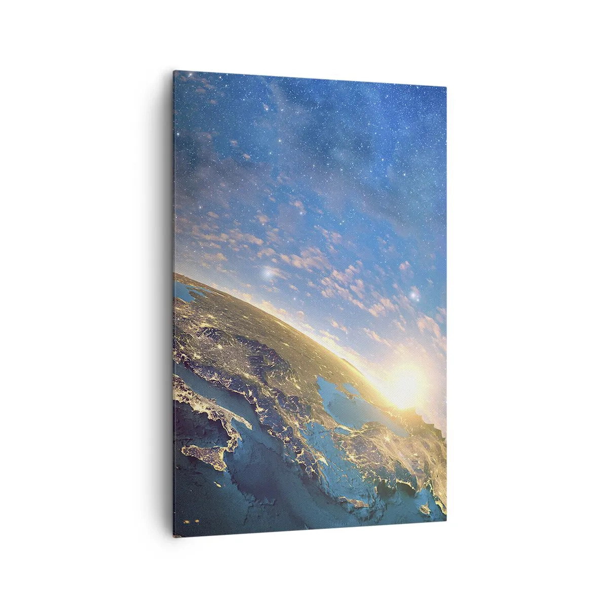 Obraz na plátne - Pozrime sa na seba s odstupom - 80x120 cm