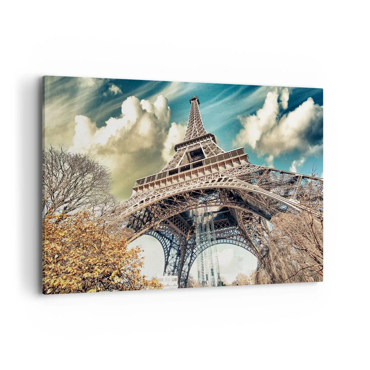 Obraz na plátne - A na jeseň v Paríži… - 100x70 cm