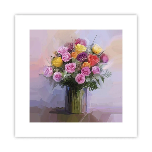 Plagát - Zachytená krása - 30x30 cm