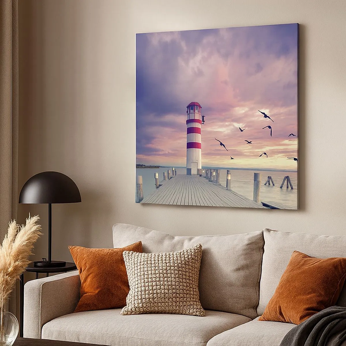 Obraz na plátne - Čas ísť do prístavu - 30x30 cm