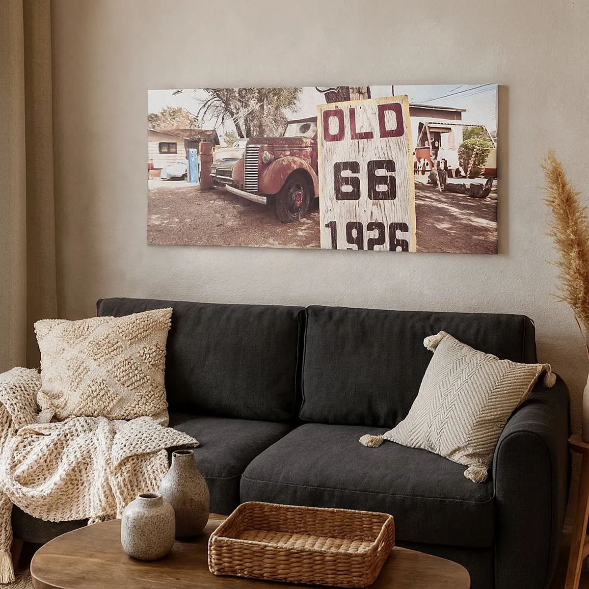 Obraz na plátne - Legenda americkej provincie - 100x40 cm